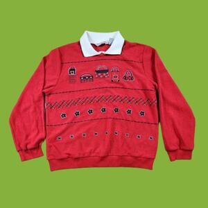 VINTAGE TANJAY GRANDMA SWEATSHIRT.